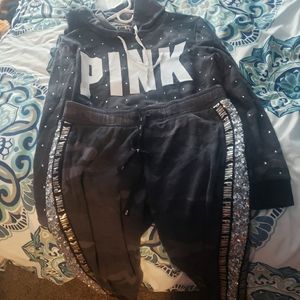 Pink size large csmo bling set